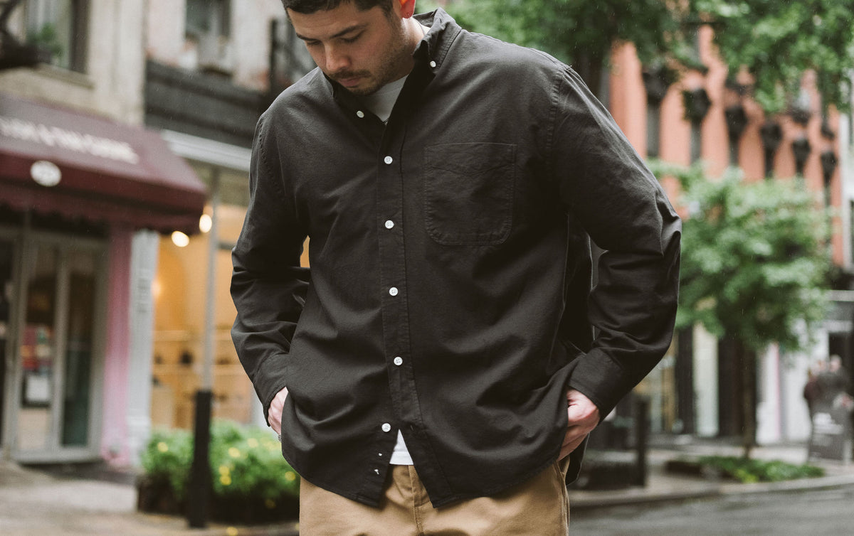 3sixteen Baseball Shirt Smoke