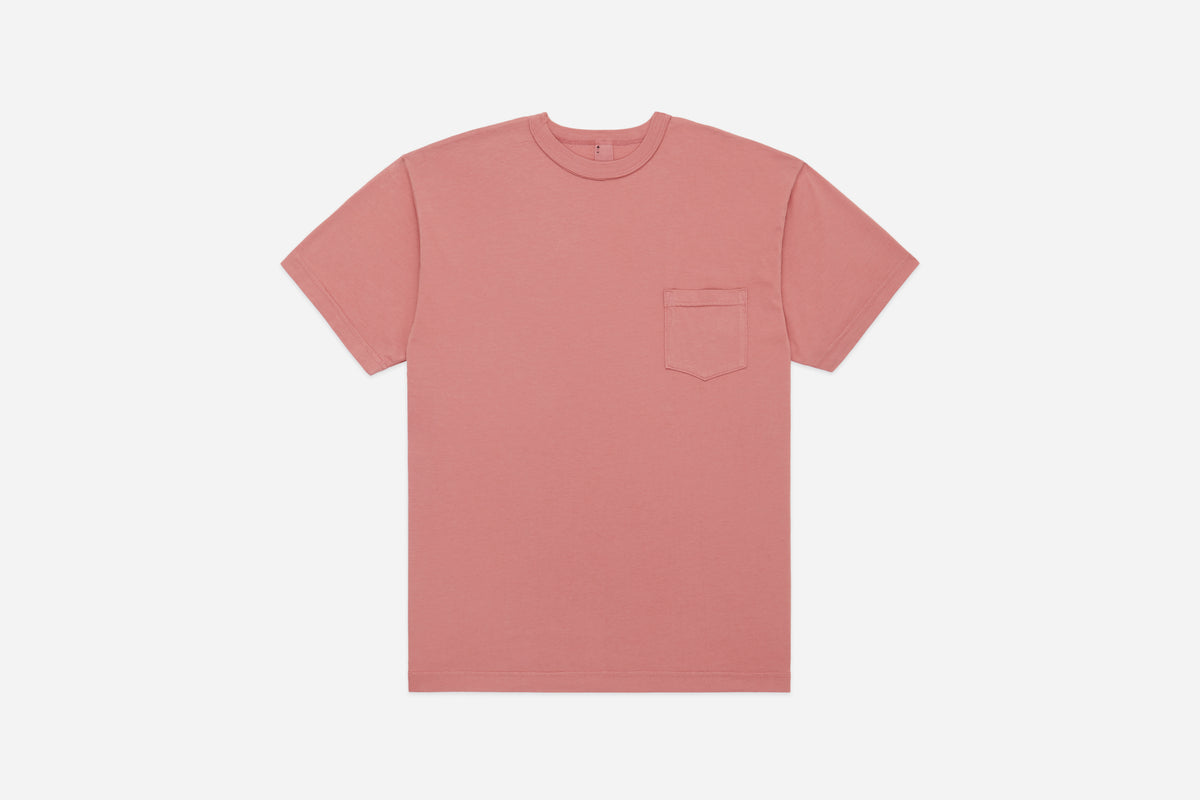 3sixteen Garment Dyed Pima Pocket T⁠-⁠shirt Ash