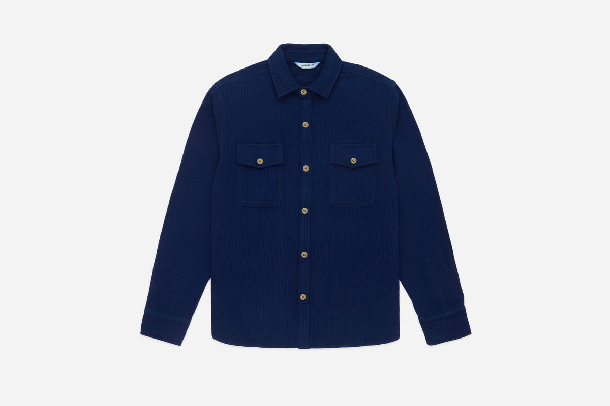 CPO Shirt ~ Indigo Sashiko – 3sixteen